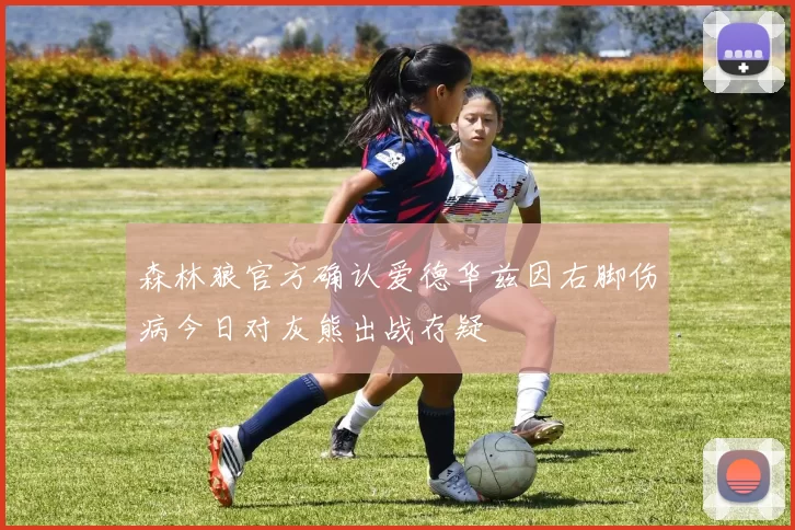 森林狼官方确认爱德华兹因右脚伤病今日对灰熊出战存疑