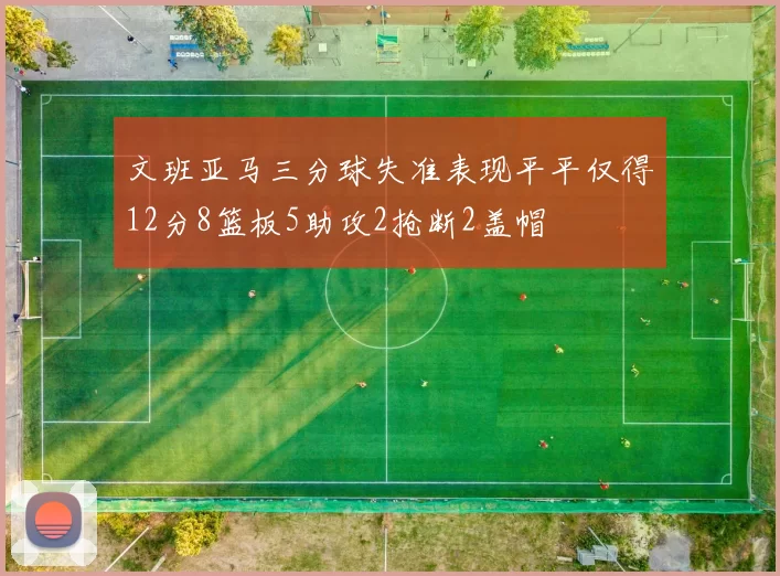 文班亚马三分球失准表现平平仅得12分8篮板5助攻2抢断2盖帽